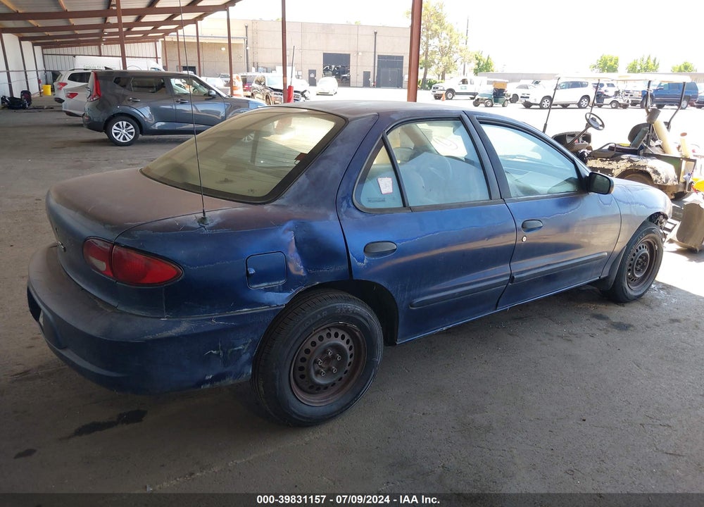 2002 CHEVROLET CAVALIER VIN: 1G1JC524727286201