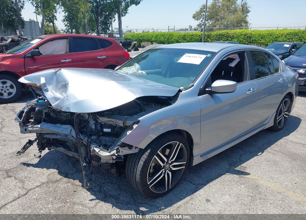 2017 HONDA ACCORD SPORT VIN: 1HGCR2F57HA035143