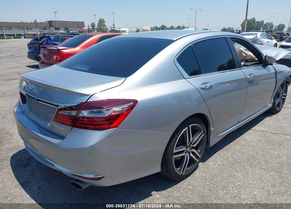 2017 HONDA ACCORD SPORT VIN: 1HGCR2F57HA035143