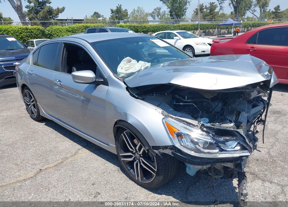 2017 HONDA ACCORD SPORT VIN: 1HGCR2F57HA035143
