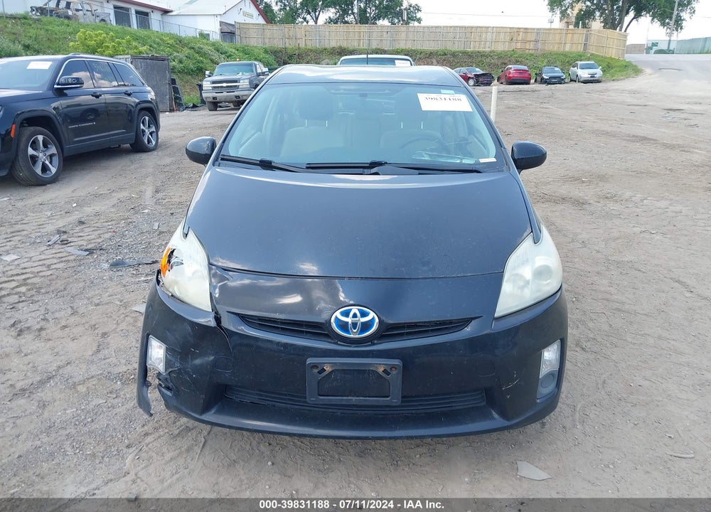 2011 TOYOTA PRIUS TWO VIN: JTDKN3DU6B0248930
