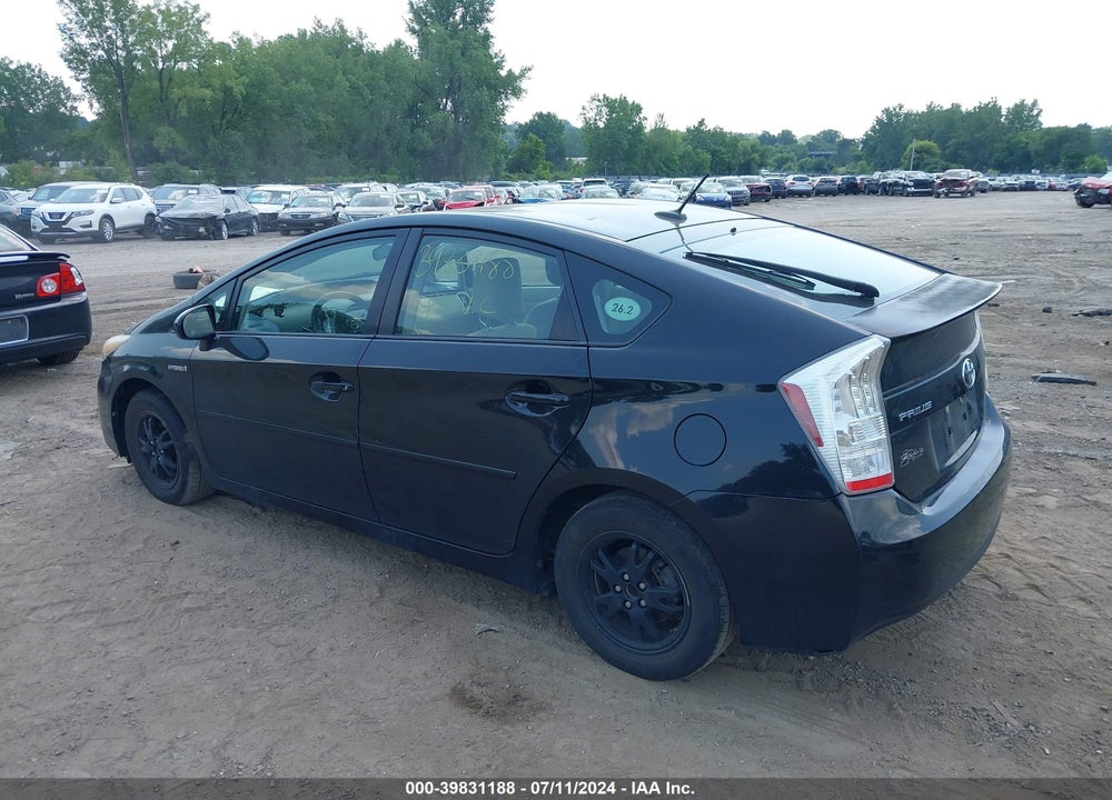 2011 TOYOTA PRIUS TWO VIN: JTDKN3DU6B0248930