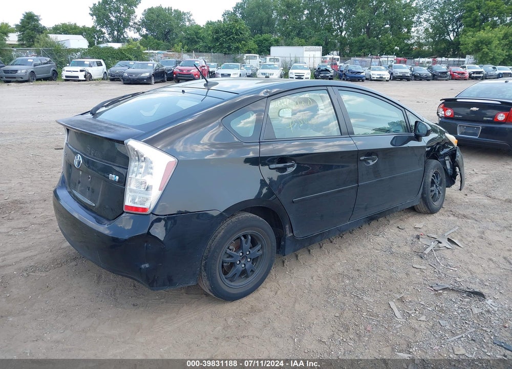 2011 TOYOTA PRIUS TWO VIN: JTDKN3DU6B0248930