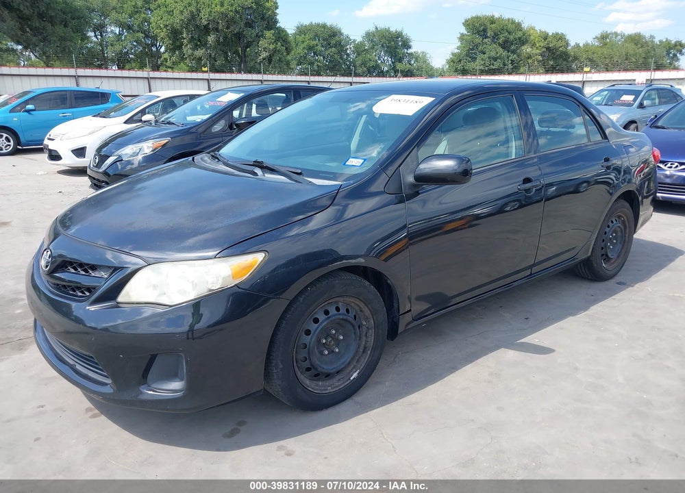 2012 TOYOTA COROLLA LE VIN: 5YFBU4EE1CP036797
