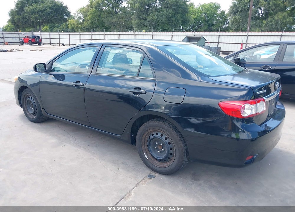 2012 TOYOTA COROLLA LE VIN: 5YFBU4EE1CP036797
