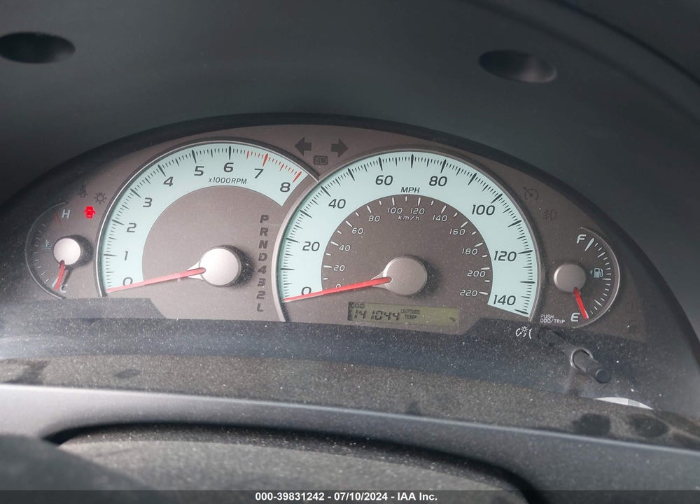 2007 TOYOTA CAMRY SE VIN: 4T1BE46K97U659543