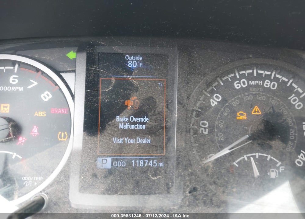 2019 TOYOTA TACOMA TRD OFF ROAD VIN: 3TMCZ5AN4KM284260