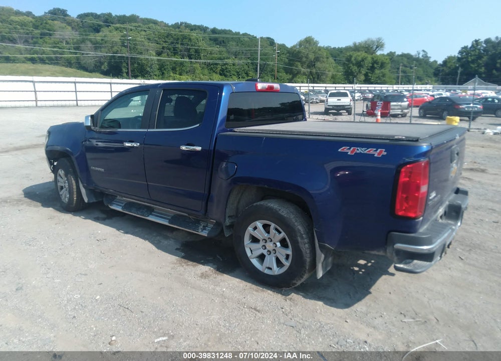 2015 CHEVROLET COLORADO LT VIN: 1GCGTBE32F1199818