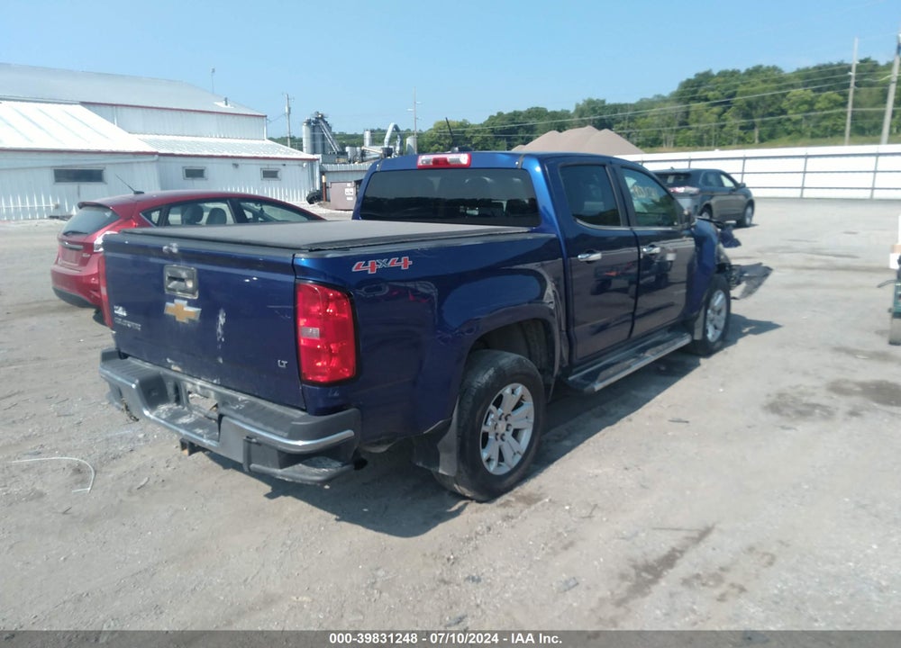 2015 CHEVROLET COLORADO LT VIN: 1GCGTBE32F1199818