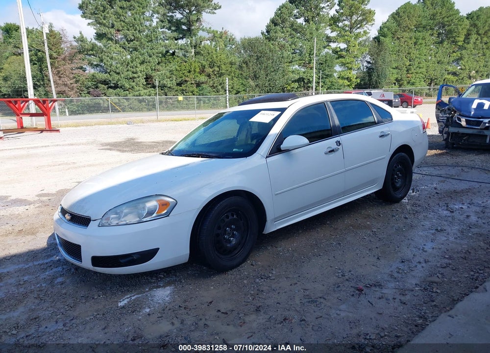 2012 CHEVROLET IMPALA LTZ VIN: 2G1WC5E30C1273491