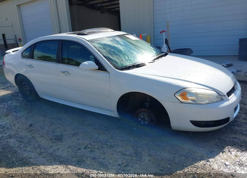 2012 CHEVROLET IMPALA LTZ VIN: 2G1WC5E30C1273491