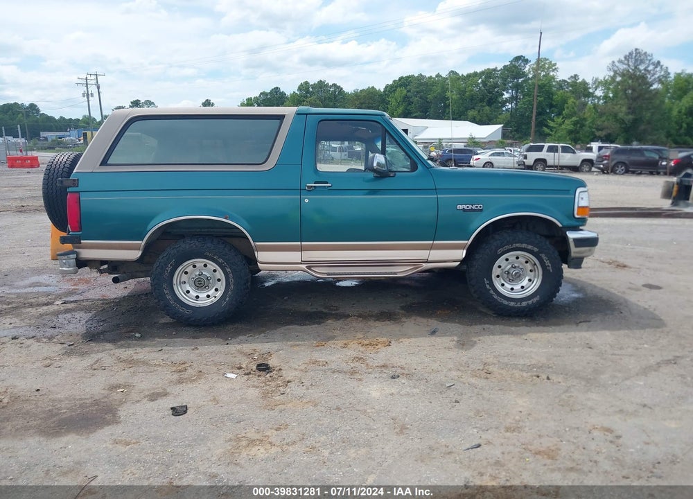 1996 FORD BRONCO U100 VIN: 1FMEU15H3TLC04241