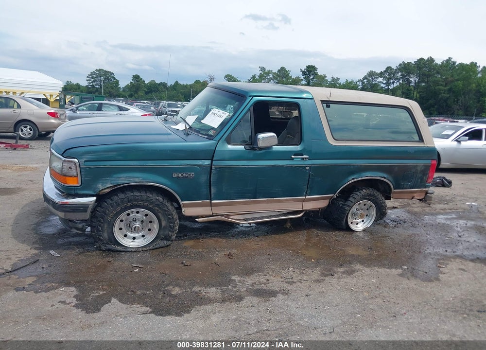 1996 FORD BRONCO U100 VIN: 1FMEU15H3TLC04241