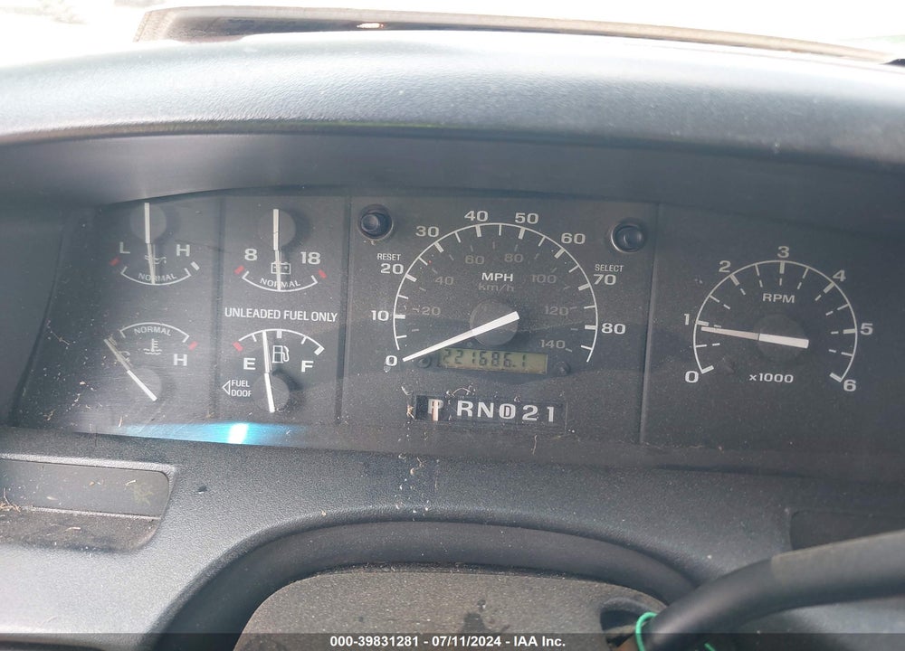 1996 FORD BRONCO U100 VIN: 1FMEU15H3TLC04241