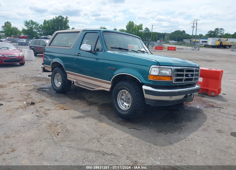 1996 FORD BRONCO U100 VIN: 1FMEU15H3TLC04241