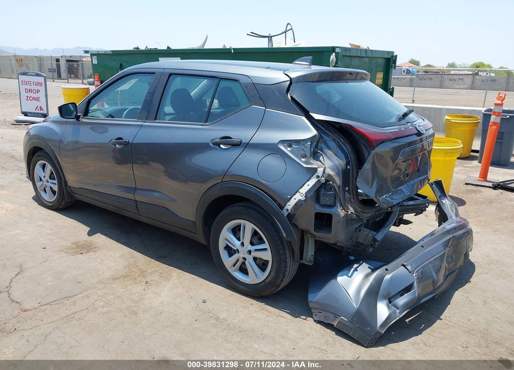 2021 NISSAN KICKS S XTRONIC CVT VIN: 3N1CP5BV1ML536062
