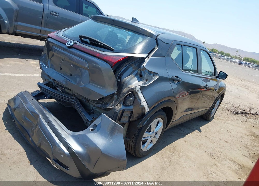 2021 NISSAN KICKS S XTRONIC CVT VIN: 3N1CP5BV1ML536062