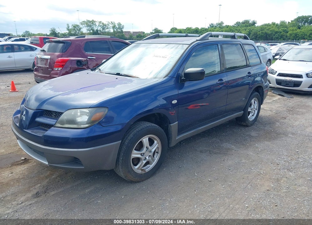 2003 MITSUBISHI OUTLANDER LS VIN: JA4LX31G53U033461