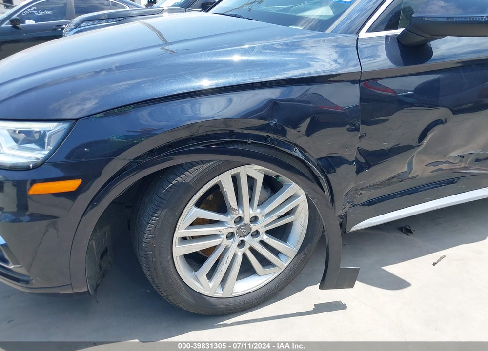 2018 AUDI Q5 2.0T PREMIUM/2.0T TECH PREMIUM VIN: WA1CNAFY1J2091085