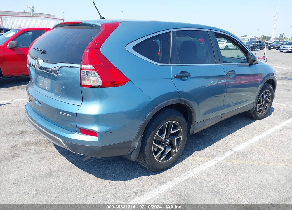2016 HONDA CR-V SE VIN: 2HKRM3H45GH536685