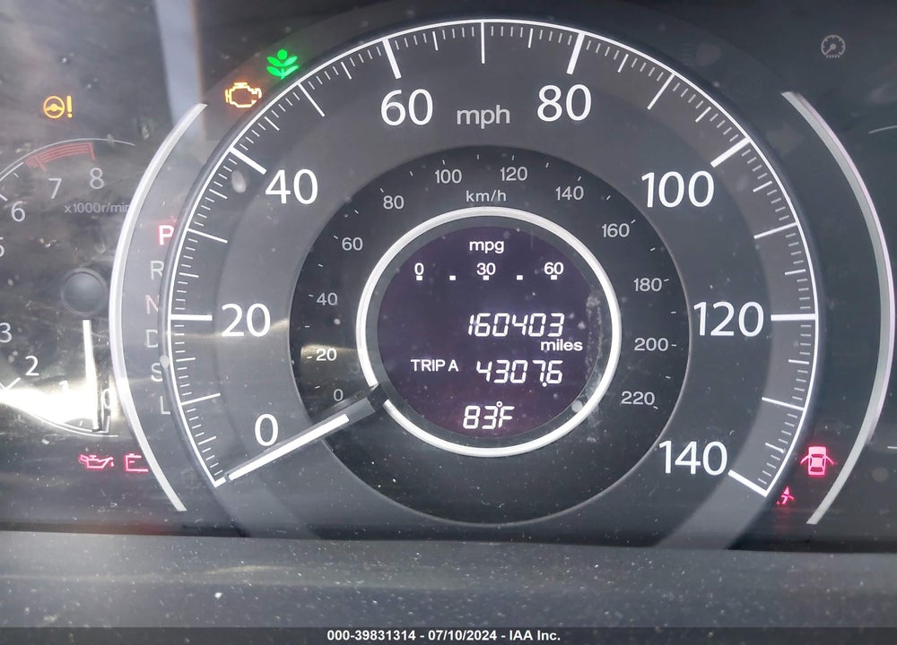 2016 HONDA CR-V SE VIN: 2HKRM3H45GH536685