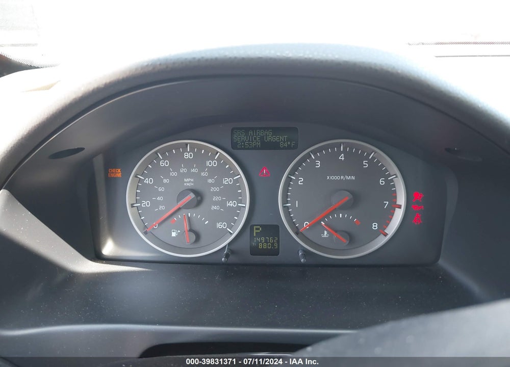 2006 VOLVO S40 2.4I VIN: YV1MS382X62154225