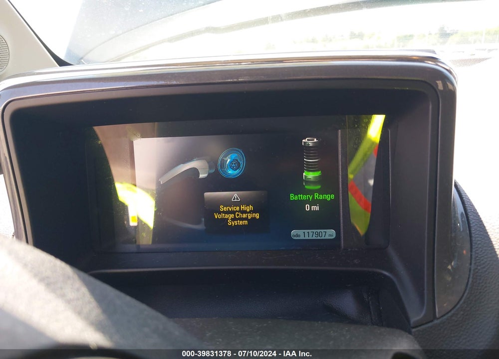 2012 CHEVROLET VOLT VIN: 1G1RB6E4XCU123813