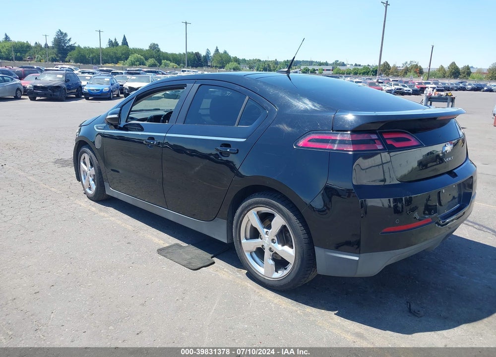 2012 CHEVROLET VOLT VIN: 1G1RB6E4XCU123813