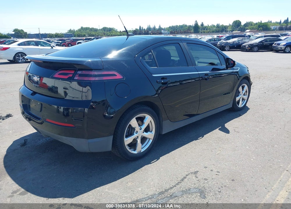 2012 CHEVROLET VOLT VIN: 1G1RB6E4XCU123813