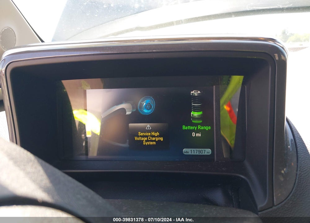 2012 CHEVROLET VOLT VIN: 1G1RB6E4XCU123813