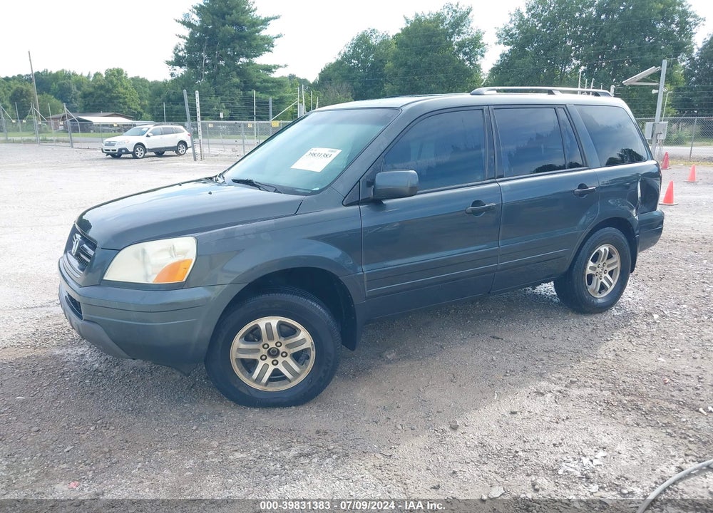 2004 HONDA PILOT EX-L VIN: 2HKYF18604H524175