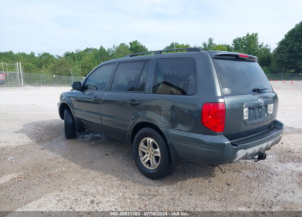 2004 HONDA PILOT EX-L VIN: 2HKYF18604H524175