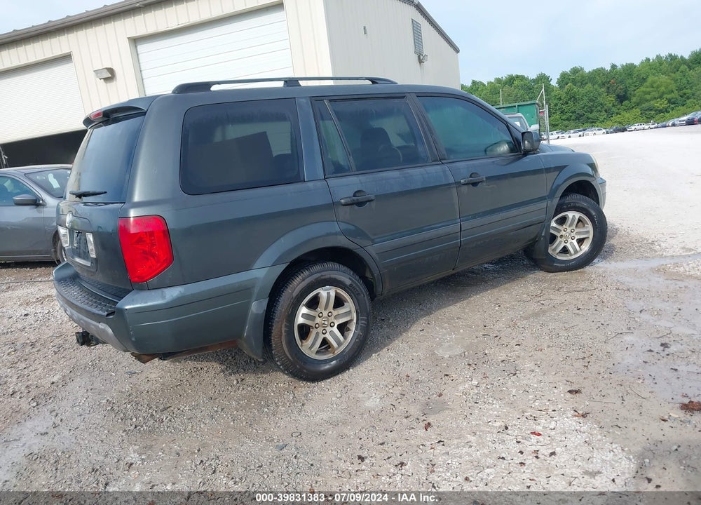 2004 HONDA PILOT EX-L VIN: 2HKYF18604H524175