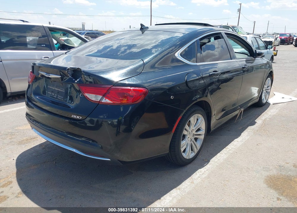 2016 CHRYSLER 200 LIMITED VIN: 1C3CCCAB3GN146514