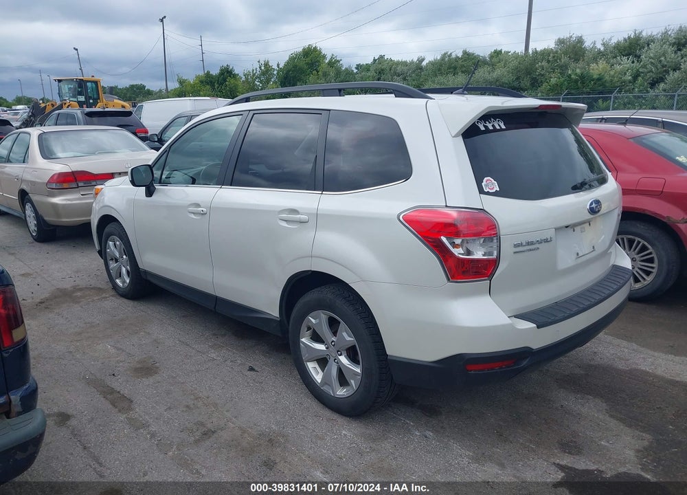 2014 SUBARU FORESTER 2.5I LIMITED VIN: JF2SJAHC4EH415603