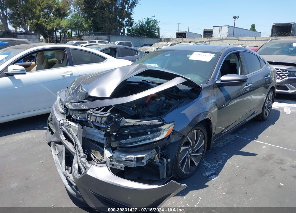 2019 HONDA INSIGHT TOURING VIN: 19XZE4F98KE011747