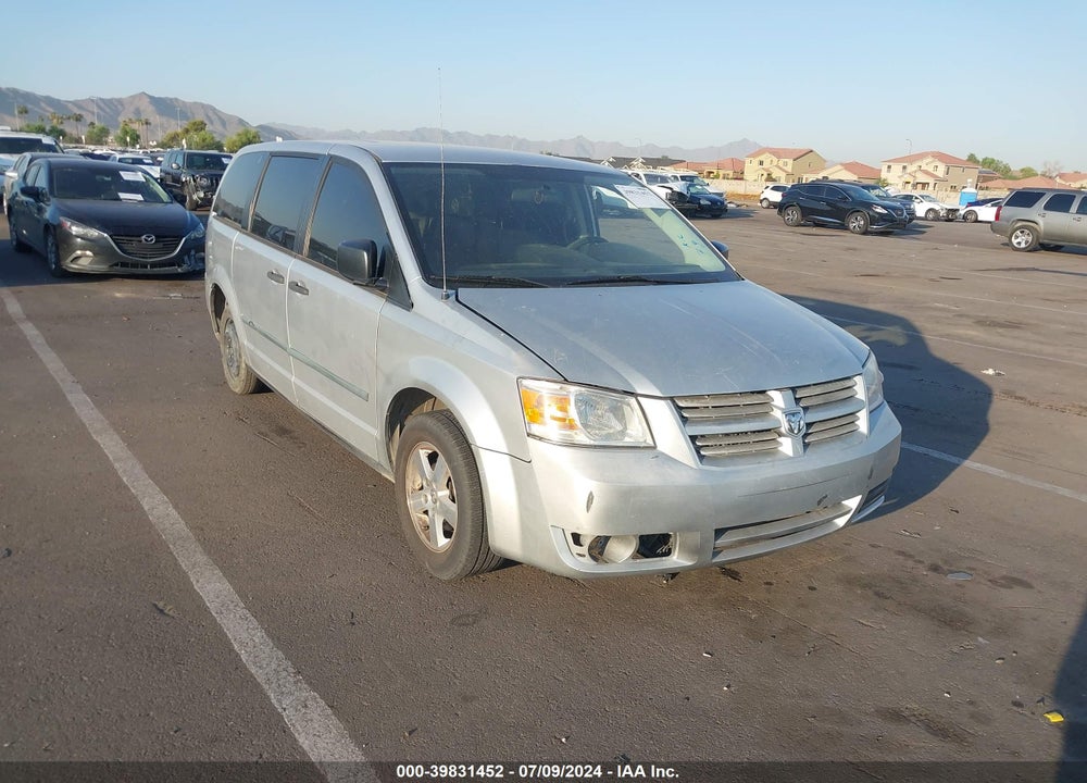 2008 DODGE GRAND CARAVAN SE VIN: 2D8HN44H88R669678