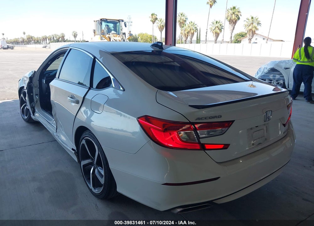 2022 HONDA ACCORD SPORT VIN: 1HGCV1F35NA052524