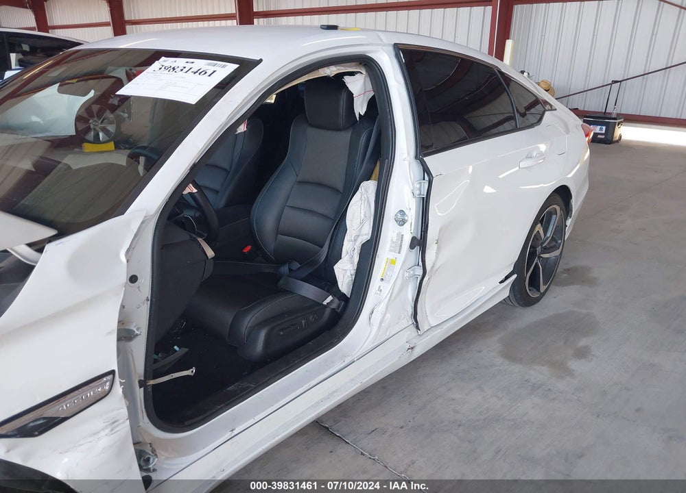 2022 HONDA ACCORD SPORT VIN: 1HGCV1F35NA052524