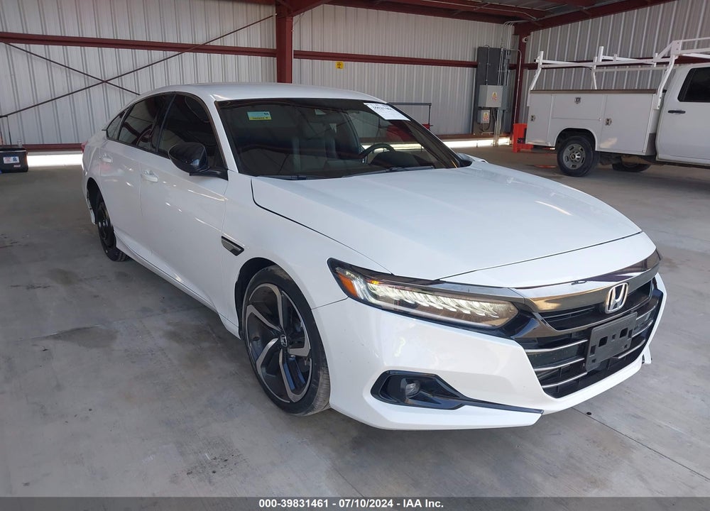 2022 HONDA ACCORD SPORT VIN: 1HGCV1F35NA052524