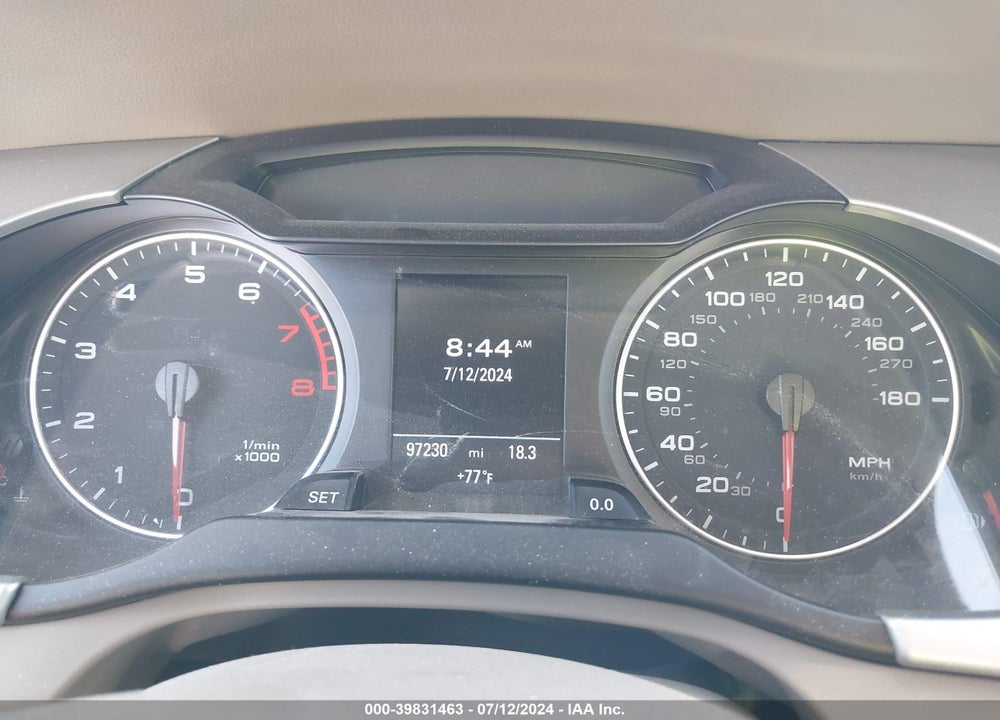 2011 AUDI A4 2.0T PREMIUM VIN: WAUFFAFL6BN035712