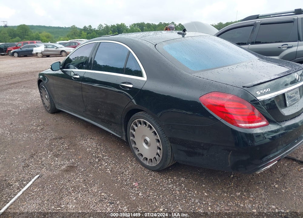 2015 MERCEDES-BENZ S 550 VIN: WDDUG8CB6FA145397