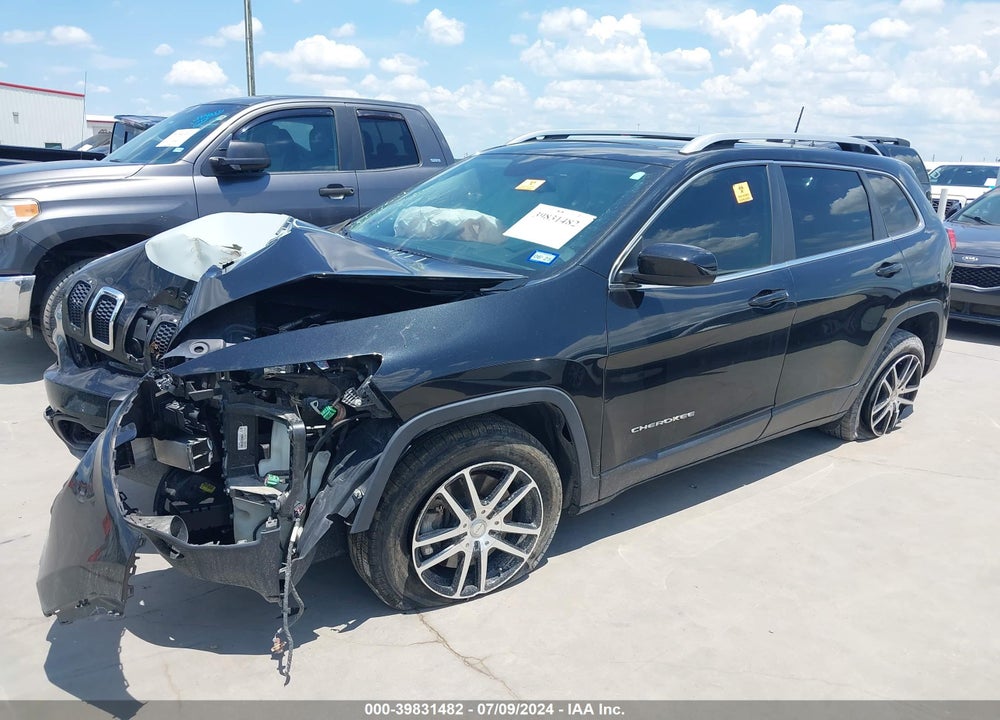 2016 JEEP CHEROKEE LATITUDE VIN: 1C4PJLCSXGW257782