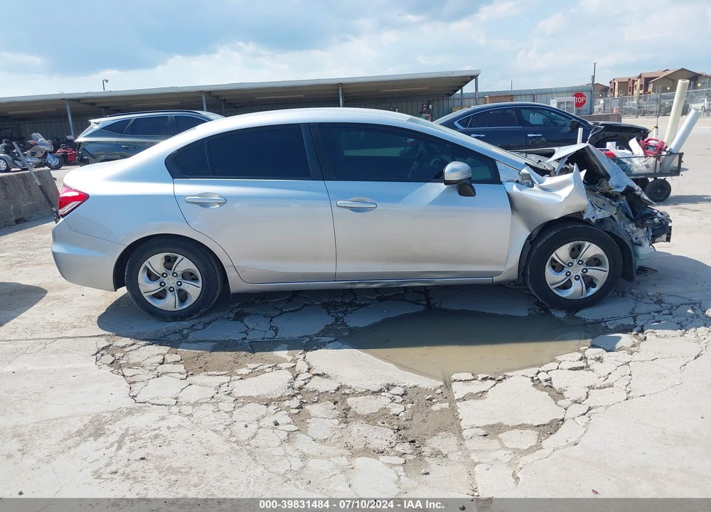 2015 HONDA CIVIC LX VIN: 19XFB2F54FE271887