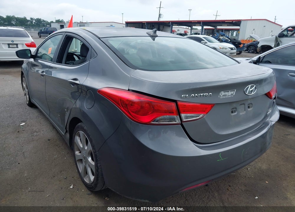 2013 HYUNDAI ELANTRA LIMITED VIN: 5NPDH4AE6DH170206