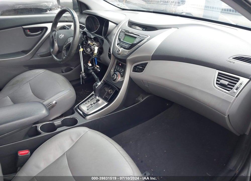 2013 HYUNDAI ELANTRA LIMITED VIN: 5NPDH4AE6DH170206