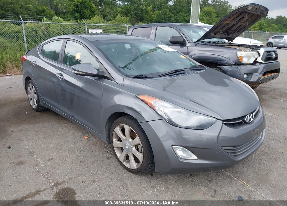 2013 HYUNDAI ELANTRA LIMITED VIN: 5NPDH4AE6DH170206