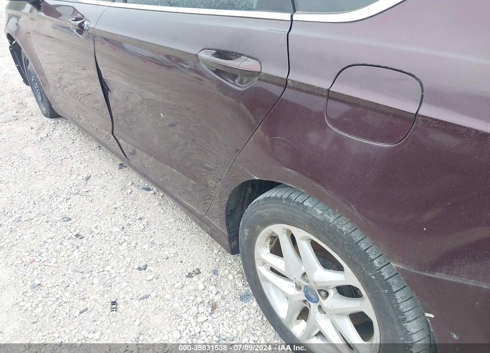 2013 FORD FUSION SE VIN: 3FA6P0HR6DR255739