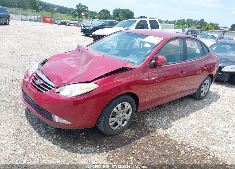 2010 HYUNDAI ELANTRA GLS VIN: KMHDU4AD4AU179339