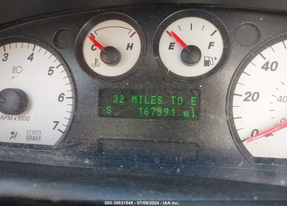 2007 FORD TAURUS SEL VIN: 1FAFP56U27A135312